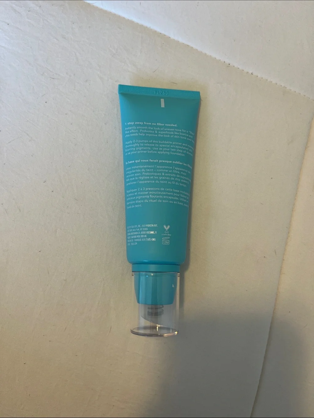 Tula Skincare Face Filter Blurring and Moisturizing Primer